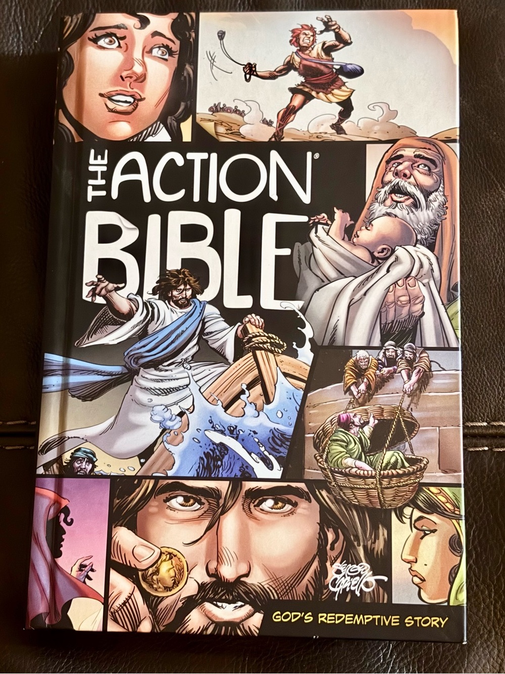 The Action Bible: God’s Redemptive Story (Graphic Novel Bible)